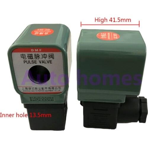 DMF solenoid pulse valve coil BEFC fittings hole 13.5 high 41.5 DC24V AC220V