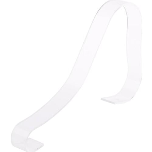 Clear Acrylic Shoes Display Rack Stand Shoes Store Holder Plastic Hanging Hook