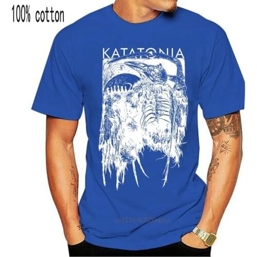 T-Shirt Katatonia Doom Death Metal Depressive Rock Band. Loose Plus Size? Tee Shirt