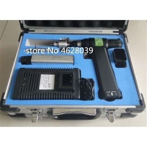Surgical Orthopedic Medical Electric Bone Hollow Drill 2 Batteries Top Quality
