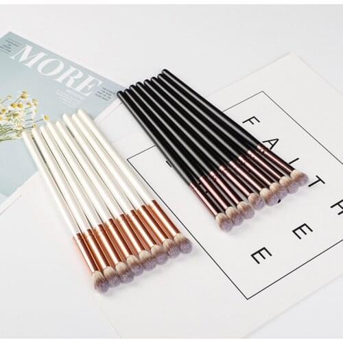 Wooden Handle Soft Nylon Hair Eyeshdow Makeup Brush Eye Brow Nasal Shadow Blending Concealer Face Detail Cosmetics Brushes