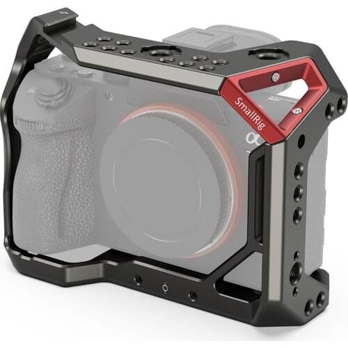 SmallRig Camera Cage For Sony A7 III And A7R III Dark Olive Appearance With ARRI-Style Cold Shoe Mount 1/4 screw DIY Kit CCS2645