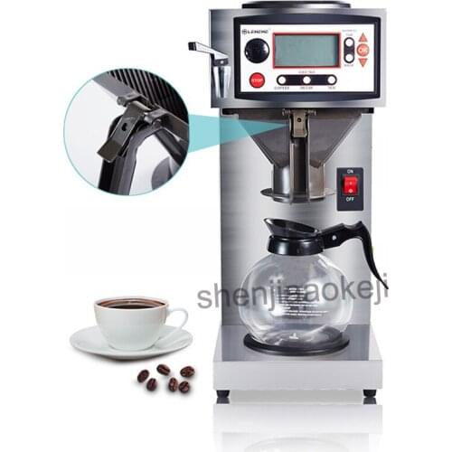Commercial Smart cafe machine black tea machine Stainless Steel tea water machine American coffee machine 220V-240v