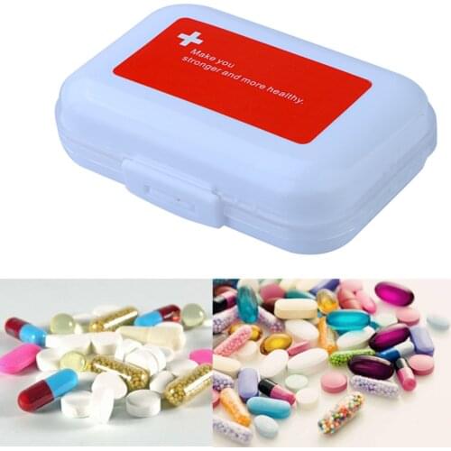 Nail Rhinestone Container Box Portable Weekly Pill Cases Organizer Plastic Medicine Tablet Storage Container Case Nail Art Case