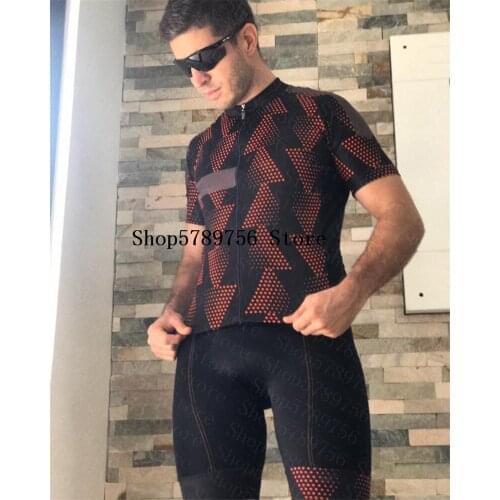 Men Cycling Jersey Triathlon Wetsuit 2020 Pro Team Ropa Ciclismo Hombre Summer Short Sleeve Jerseys Cycling Clothing Shorts Suit