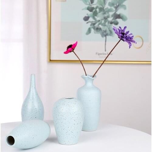 2021 New Modern Jingdezhen Nordic Style Ceramic Vase Home Soft Home Decoration Porch Decoration