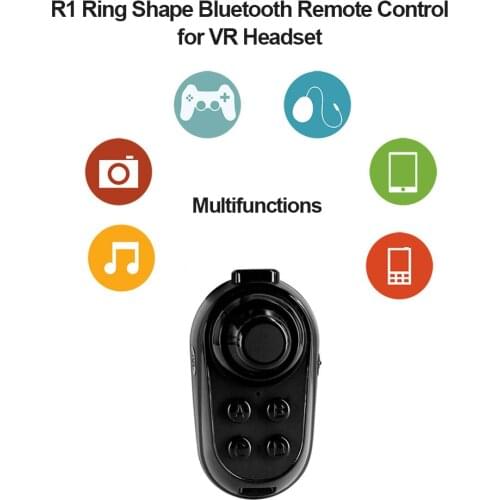 R1 Ring shape 3D 4.0 VR Controller Wireless Gamepad Joystick Gaming Remote Control for lOS Android smartphone