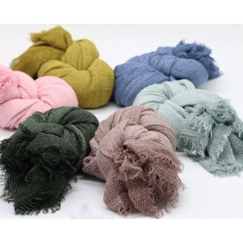 Newborn Photography Props Accessories Baby Wrap Cloth 90cm*200cm Stretch Wraps Studio Baby Photo Prop Infant Shooting Background
