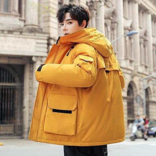 2020 High quality mens winter jacket thick snow parka overcoat white duck down jacket men wind breaker brand Tace down coa