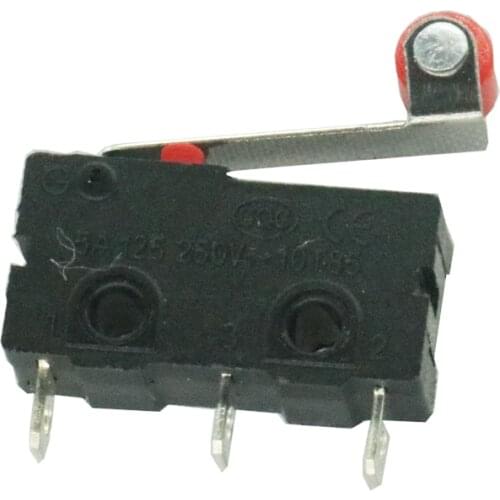 10Pcs KW12-3 Micro Roller Lever Arm Normally Open Close Limit Switch