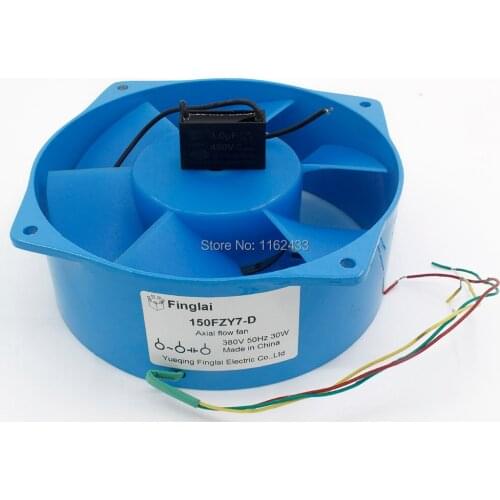 150FZY7-D AC 380V axial flow fan with capacitance