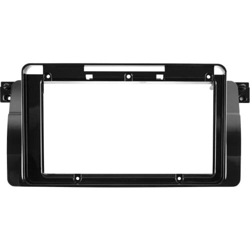 1DIN 2 Dins Car Center Stereo Audio Radio DVD GPS Plate Panel Frame Fascias Replacement For For BMW E46 318 325 320