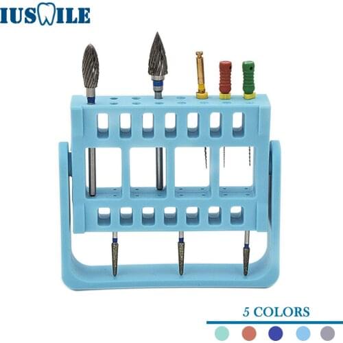 32 Holes Dental Autoclavable Endo Block With Three Functions Sterilizable Endodontic Holder For FG HP Burs Endo Files