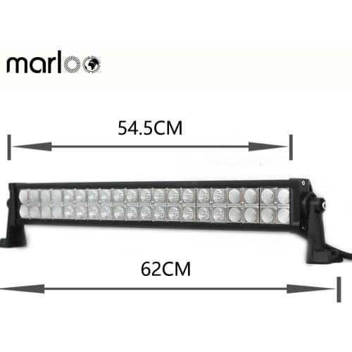 Marloo 36W 72W 120W 180W Double Row Led Bar Light Combo beam offroad 4x4 4WD SUV ATV Truck Tractor 12V 24V Led Work Light Bar