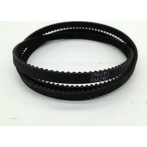 HTD 3M, Timing Belt, Closed-loop, 267mm length, 89 teeth, 6mm width