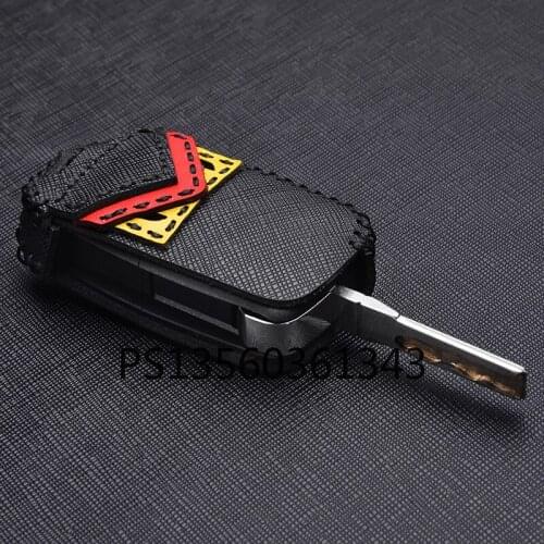 Suitable for Skoda Octavia Superb Kodiaq 2020 leather key case buckle