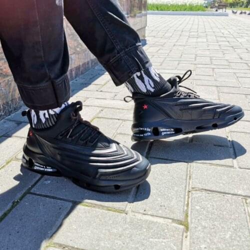 ONEMIX Sneakers for Men Summer Breathable Lightweight Black Running Shoes Walking Ootdoor Sports off white zapatos de hombre