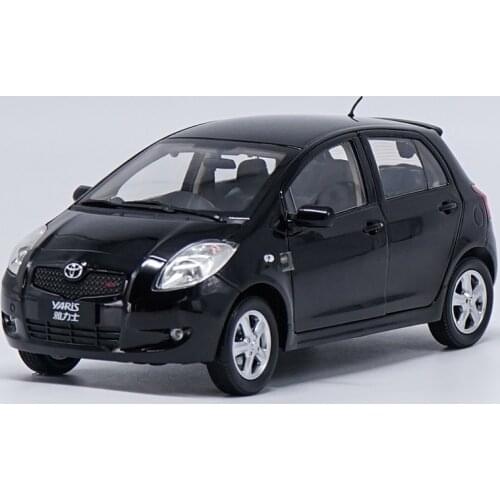Diecast 1:18 Scale GAC TOYOTA YARIS Alloy Simulation Car Model Adult Collection Static Decoration Gifts Kids Toys Boys