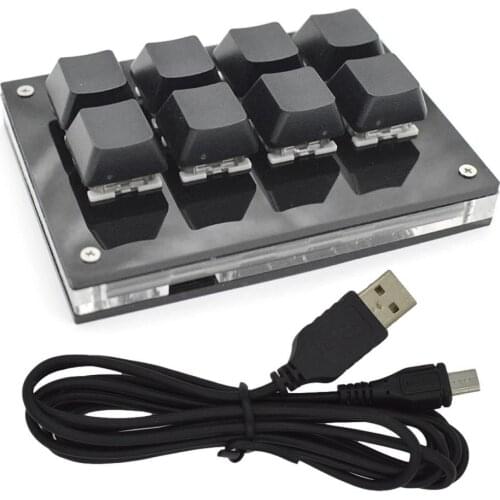 8-key Keypad Mini Keyboard Copy and Paste Custom Shortcut Keys One-key Password Mechanical For Windows Gaming Keyboard