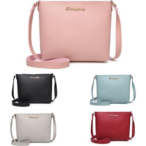 Fashion Women Solid zipper Shoulder Bag Crossbody Bag Messenger Phone Coin Bag Small korean Style