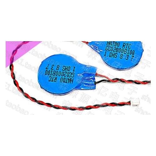 50PCS New imported original Japanese battery CR2032 laptop battery Motherboard 3V with line battery CR2032L