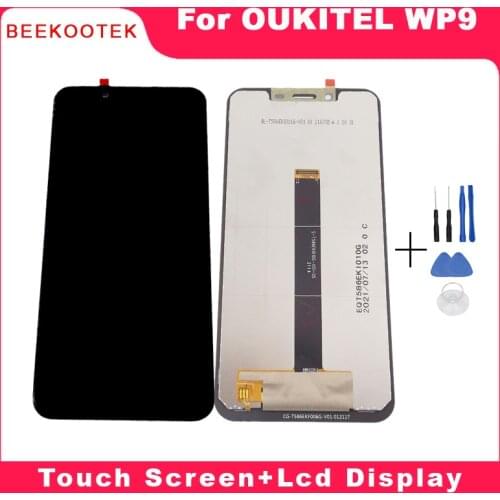 New Original OUKITEL WP9 LCD Display+Touch Screen Digitizer Assembly LCD+Touch Digitizer Accessories For OUKITEL WP9 Cellphone