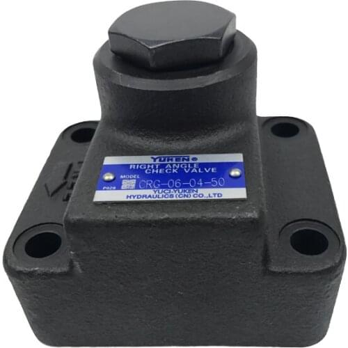 YUKEN Yuci Yuken Check valve CRG-06-50-50 Yuci Yuken hydraulic check valve right angle