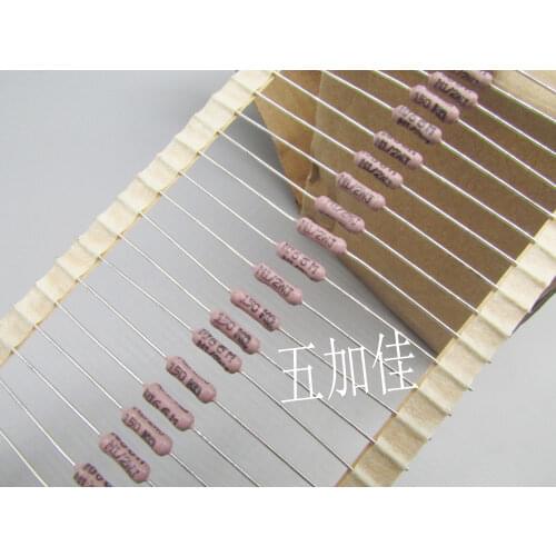 Original New 100% RMU12J1503A520NL 1/2W 0.5W 150K 5% heat-resistant metal film resistor 3X9MM (Inductor)