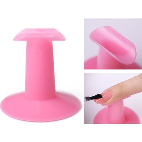 Plastic Nail Finger stand Practice Rest Holder Professional Training for Gel Polish Drawing art Painting Nail Design Tools