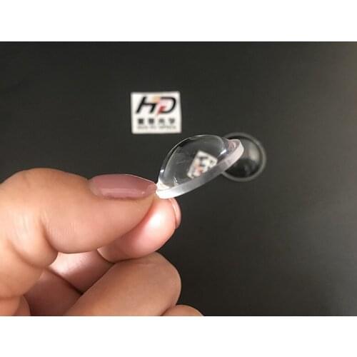 Hot sales Diameter 23mm plano convex acrylic lens for Flashlight