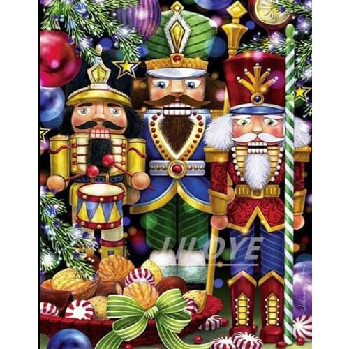 Full Square/Round Diamond Painting Knight Villain 5D DIY Diamond Color Embroidery Mosaic Landscape Christmas Gift Decor DF325