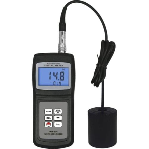 Portable Whiteness Meter WM-106 Digital Whiteness Tester Able to memory 254 groups data