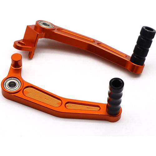 Motorcycle Foot Brake Lever & Gear Shifting Lever Pair CNC Aluminum Pedal for KTM 390 Duke 2013 2014 2015 2016 125 200