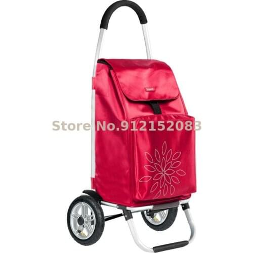 Shopping Cart Foldable Portable Stair Climbing Trolley Cart Shopping Cart Trolley Cart Small Trolley Old Luggage Cart Small Trai