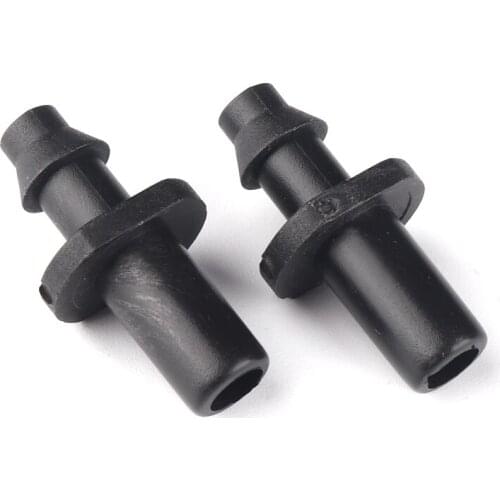 100pcs/lot 4/7mm Hose Connectors Outer Dia 6mm Home Garden Drip Irrigation Pipe Joints Plants Flower Automatic Watering Fittings