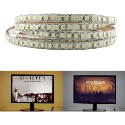 LED Strip light 5054 DC 12V 24V Waterproof White Warm PC 5M 120Led/m Flexible Led Light Strip light 12 24 V Volt Diode Ledstrips