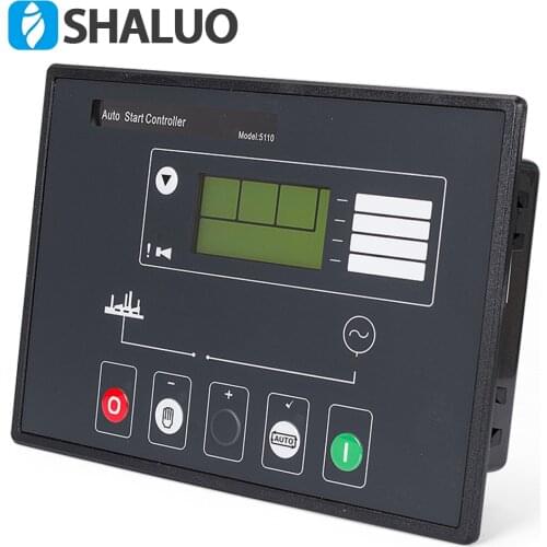 Replace Original genset controller DSE5110 LCD diesel generator part automatic start control panel electronic circuit board