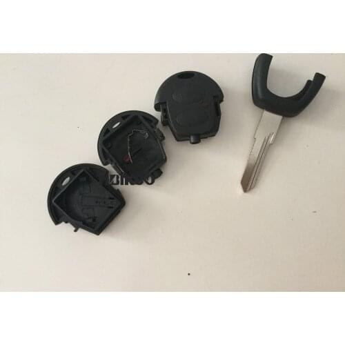 Replacement Blank Car Key Case For VW Jetta 2 Buttons Remote Key Shell