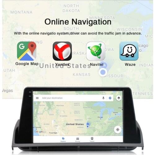 Car Radio Multimedia Player 1+16G Portable GPS Bluetooth Android 9.1 For Mazda 6 2004-2016 Navigation 2 dinHands-free