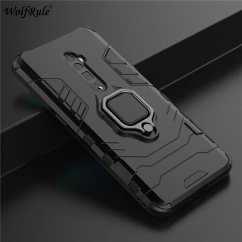 Oppo Reno 10X ZOOM Case Holder Magnetic Case For Oppo Reno 10X ZOOM Cover Fashion Durable Metal Ring Stand Case On Reno 10X ZOOM