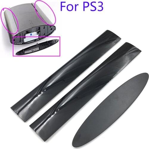 Black Hard Drive HDD Bay Door Cover For PS3 4000 Console Front Housing Case Left Right Faceplate Panel