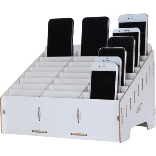 Mobile Phone Repair Storage Box Smartphone LCD Screen Wooden Storage Case Container Mobile Phone Tools