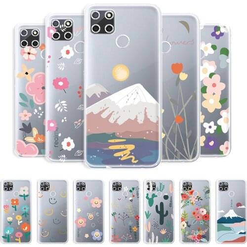 For OPPO Realme C12 Case Clear Soft Cover For Realme C12 c12 Soft Protective Case For OPPO Realme C12 Transparent Bumper RMX2189