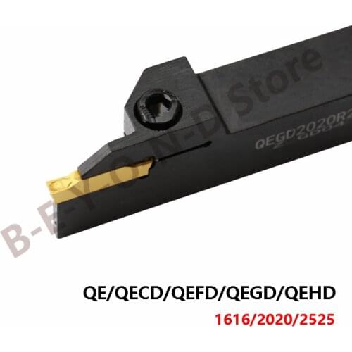 BEYOND QECD QEFD QEGD QEHD QE QECD1616R QEFD2020R QEGD2020R22-4 QEHD2525R22-5 QE1616R-2 Lathe Turning Tool Holder CNC Cutter