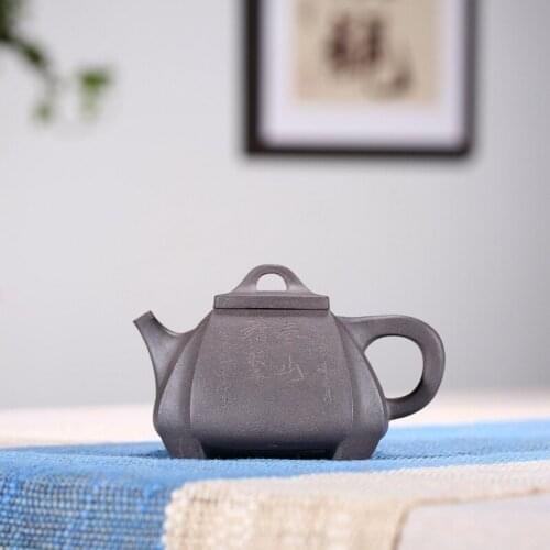 Of rhyme sea masters are recommended Zhang Mingsong all hand suction Angle square bottom tank sketch Fang Qi clearly