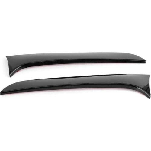 Rear Side Window Canard Rear Window Side Spoiler Air Splitter Anti-UV Fit for 1 Series F20 F21 2012-2019