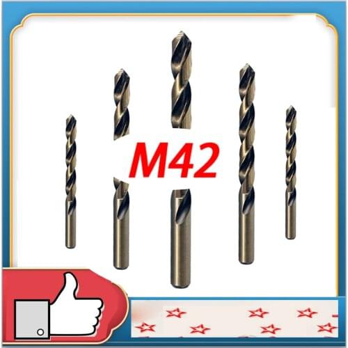 1PC HSS M42 Cobalt twist Drill Bit 1mm -13mm used for Drilling on Hardened Steel, Cast Iron & Stainless Steel
