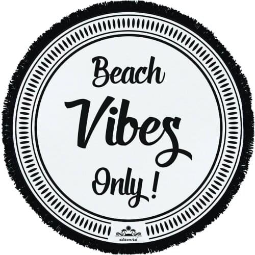 Round Beach Towel