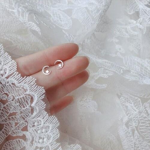 Miuoxion Retro Moon Stars Earrings Fashion Personality Party Cute Jewelry For Women Feature Namour Charm Gift All Seasons