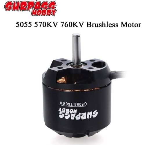 SURPASS HOBBY C5055 5055 760KV Brushless Motor for Airpalne Aircraft Multicopters RC Plane Helicopter